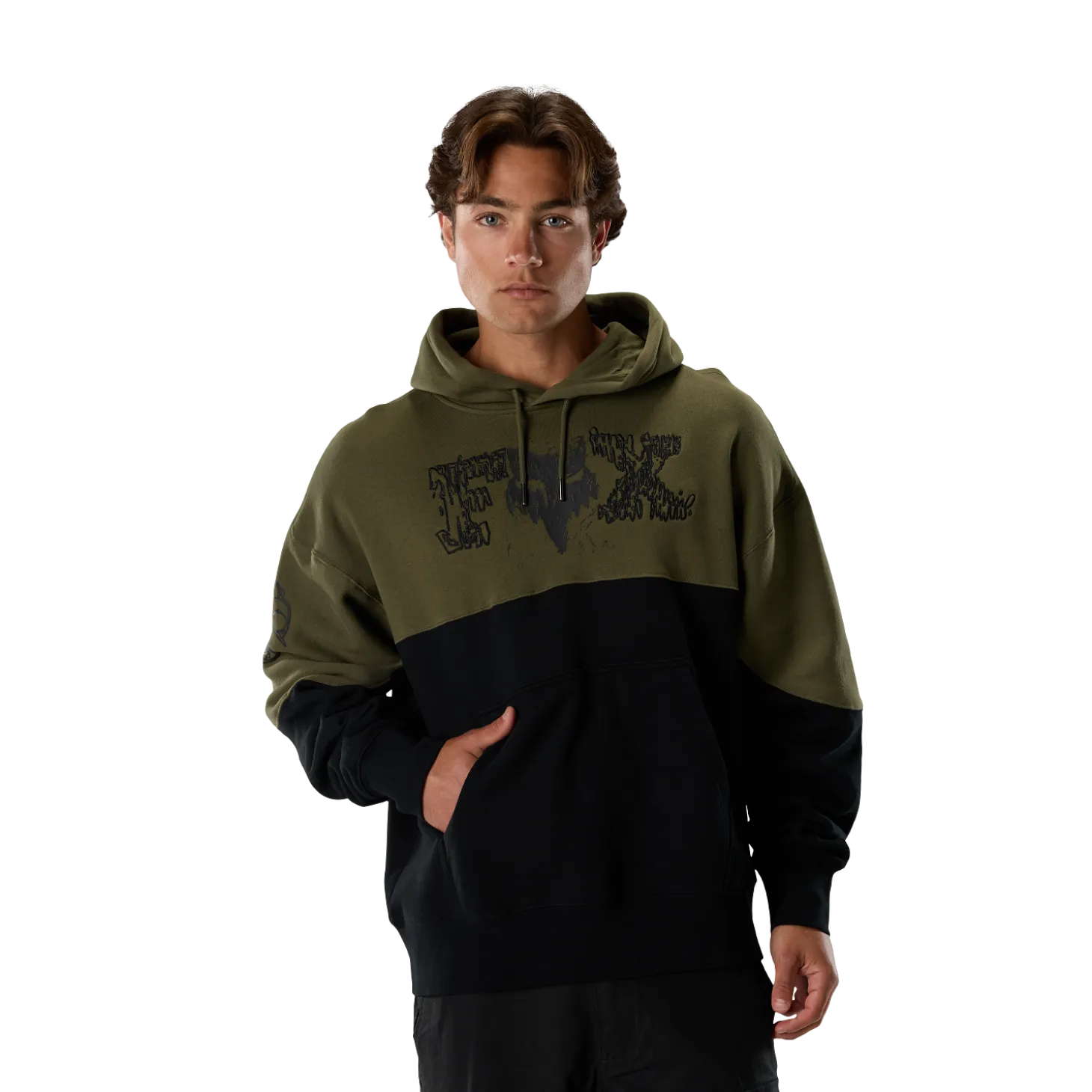 Abyss Fleece Trui Hoodie