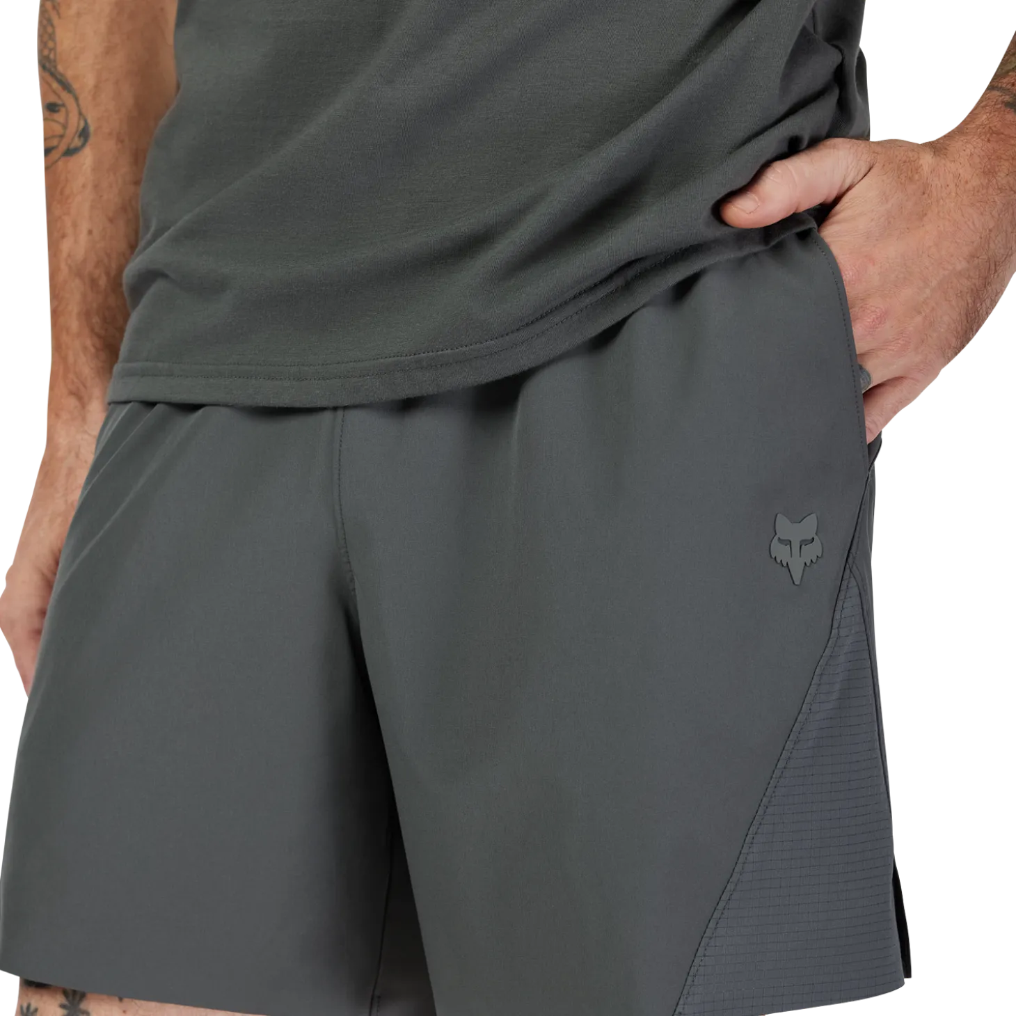 Core 7" korte broek zonder voering
