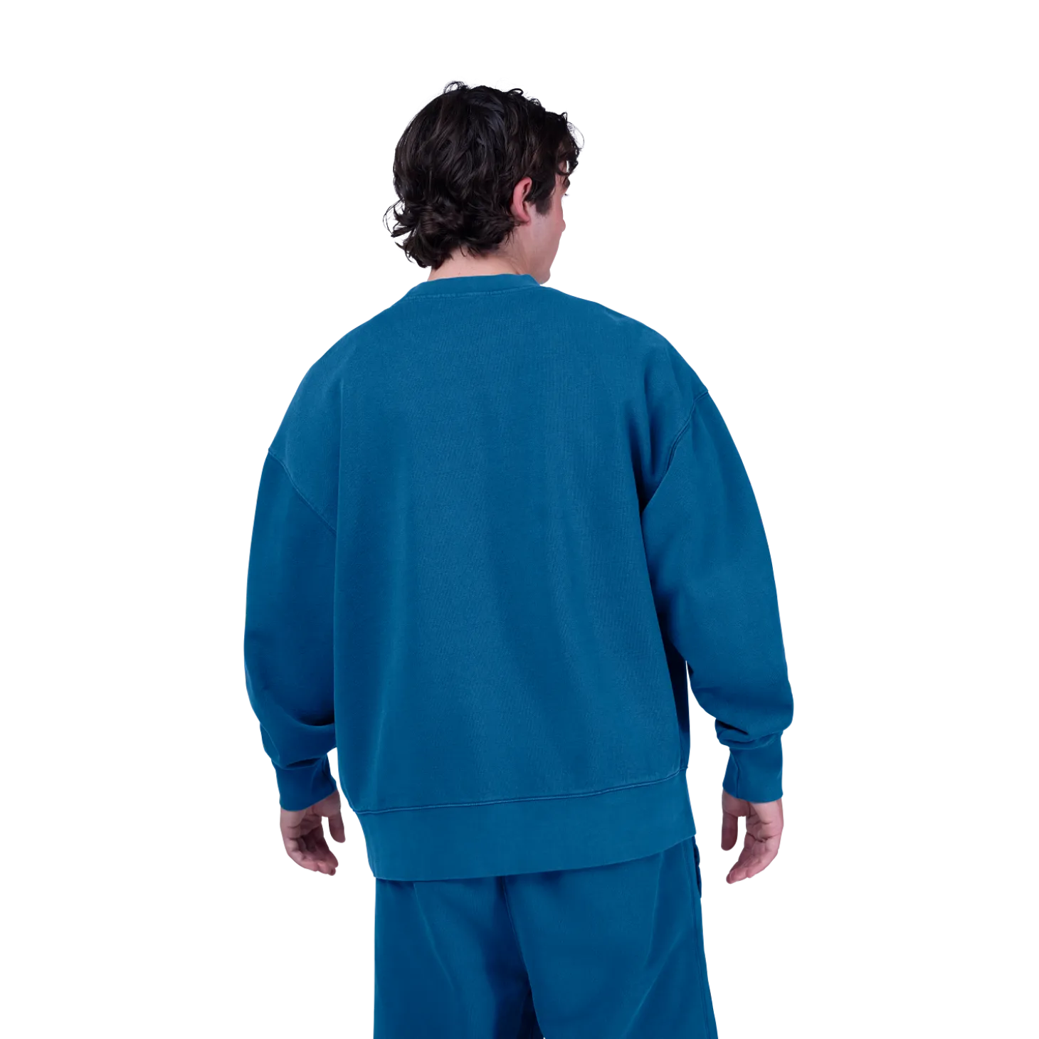 Crew Pullover Wordmark Oversized