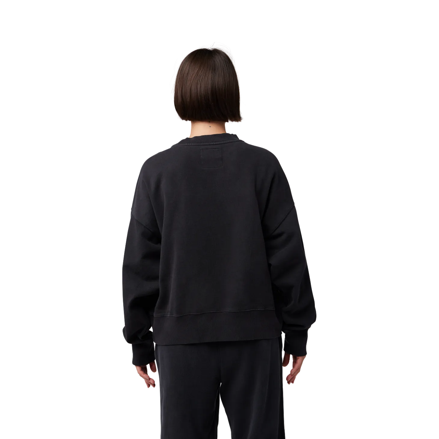 Crew pullover Wordmark Oversized - Dames