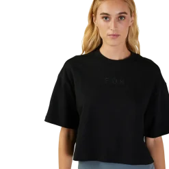 Dames-croptee Women's Wordmark Premium