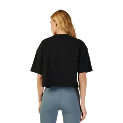 Dames-croptee Women's Wordmark Premium
