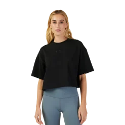 Dames-croptee Women's Wordmark Premium