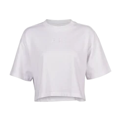 Dames-croptee Women's Wordmark Premium