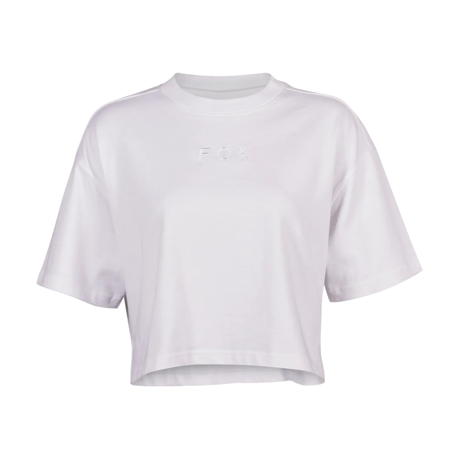Dames-croptee Women's Wordmark Premium