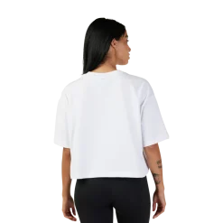Dames-croptee Women's Wordmark Premium