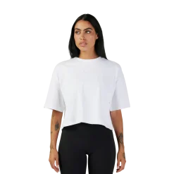 Dames-croptee Women's Wordmark Premium