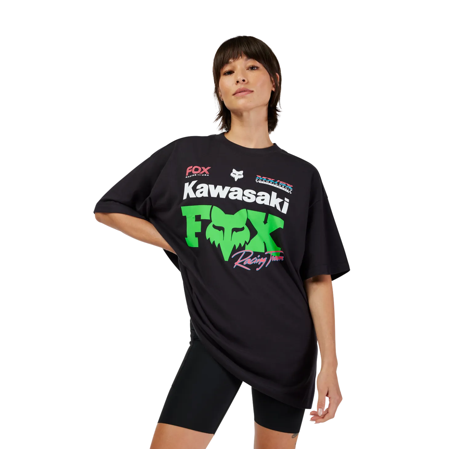 Dames Fox x Kawasaki Oversized Tee