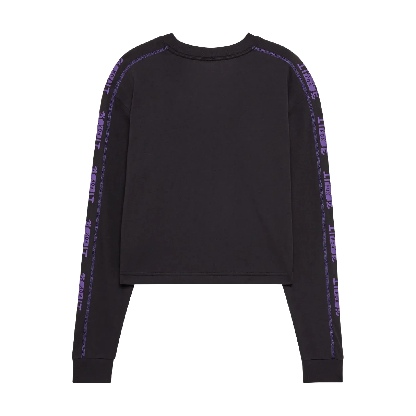 Dames Image Phantom Long Sleeve Crop Tee