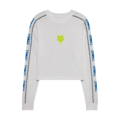 Dames Image Phantom Long Sleeve Crop Tee