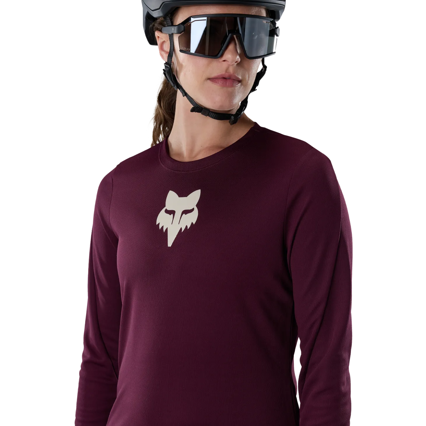 Dames Ranger Fox Head Long Sleeve Jersey