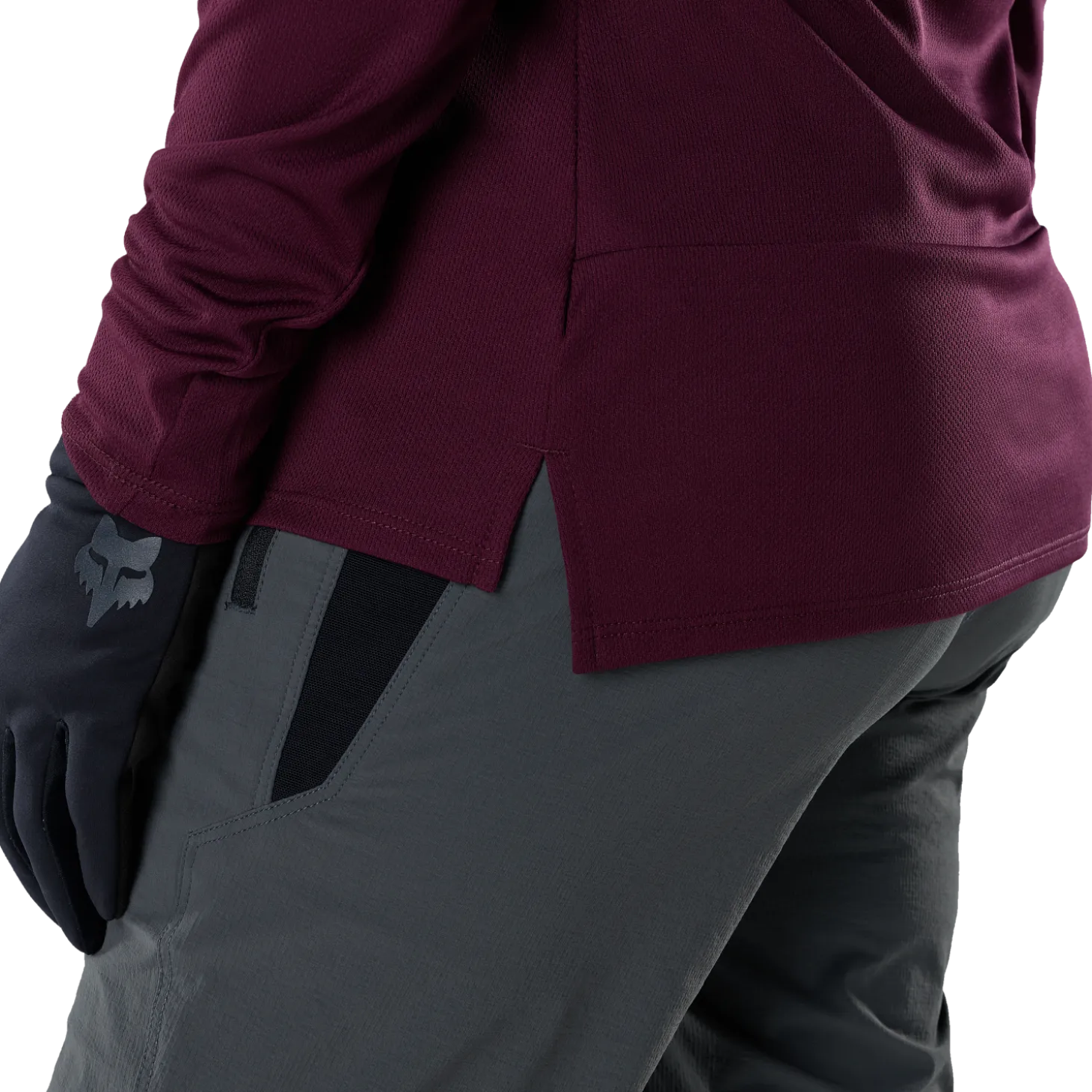 Dames Ranger Fox Head Long Sleeve Jersey