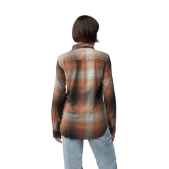 Flanelshirt Traildust - Dames