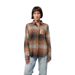 Flanelshirt Traildust - Dames