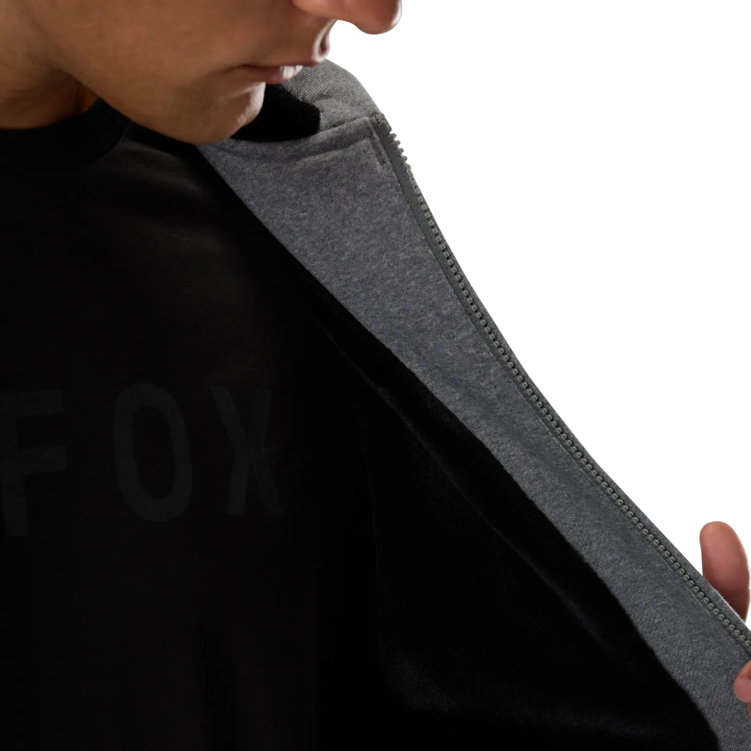 Fox Head Sasquatch fleece rits-hoodie