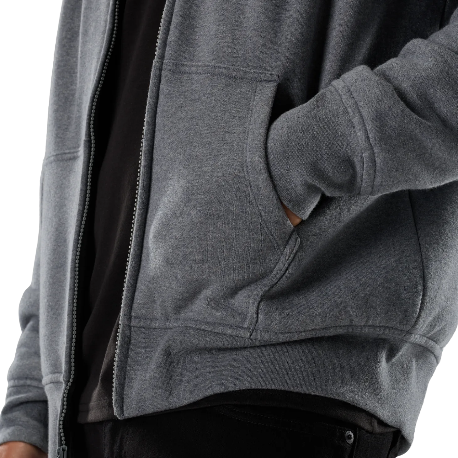 Fox Head Sasquatch fleece rits-hoodie