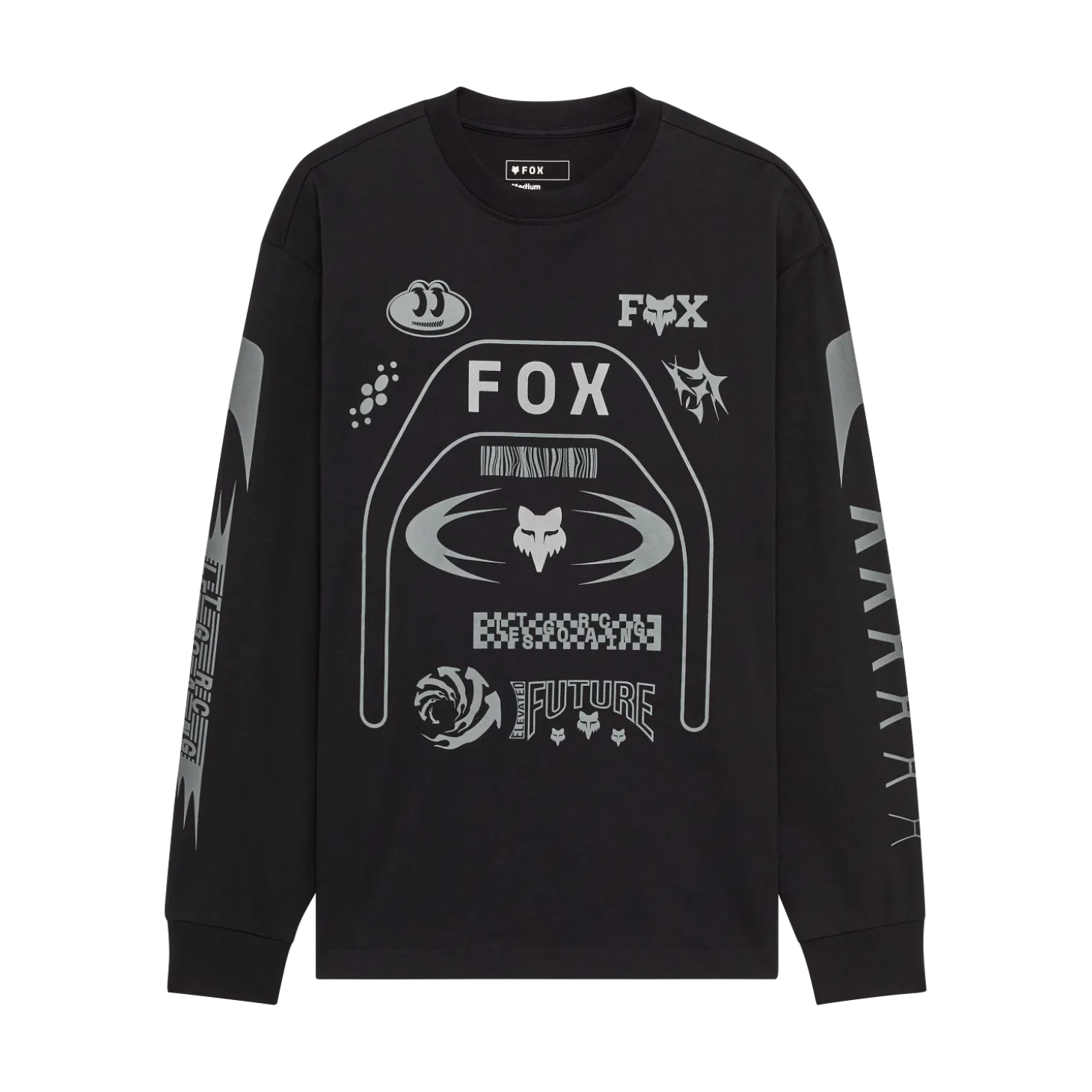 Image Cosmo Oversized T-shirt met lange mouwen