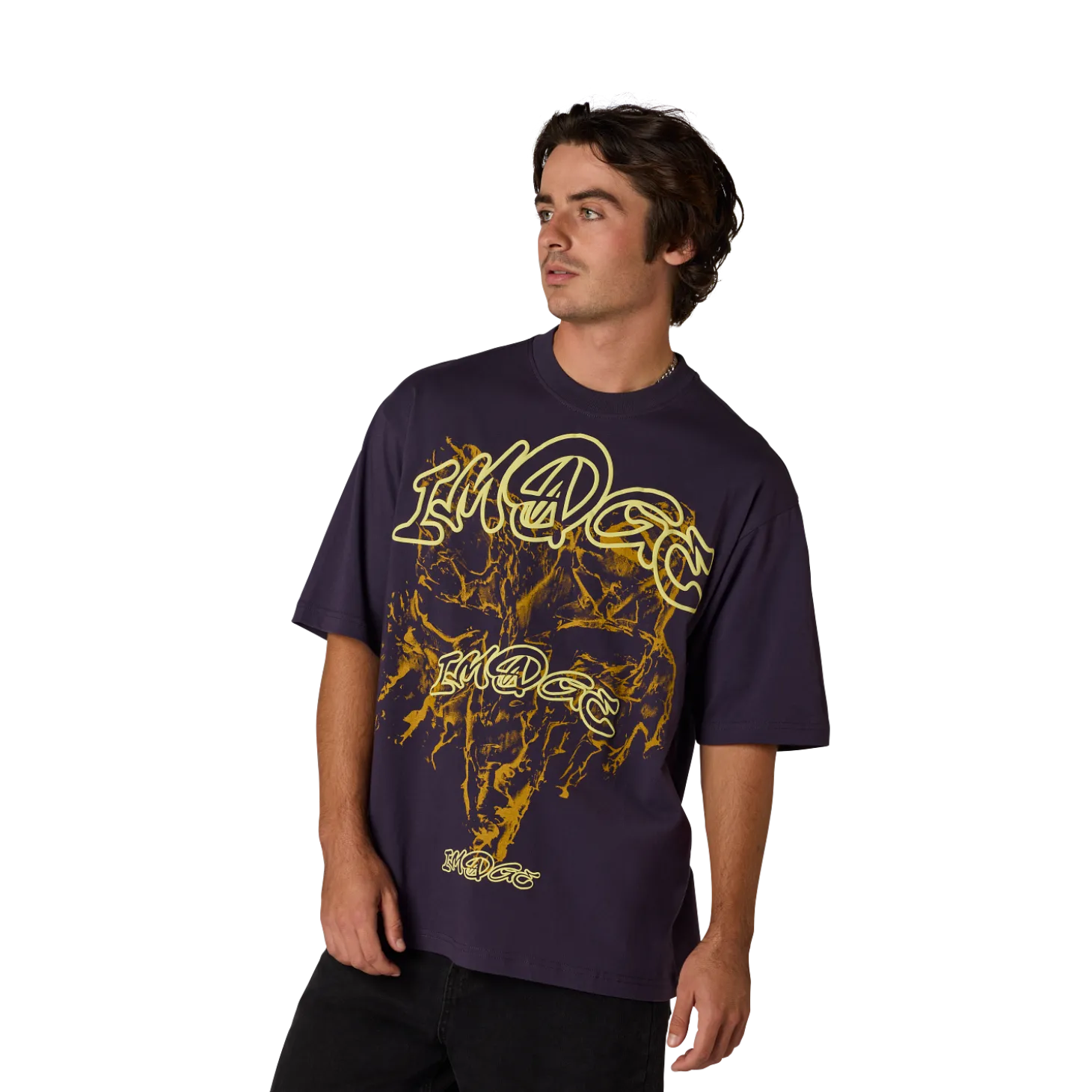 Image Print Midweight Tee