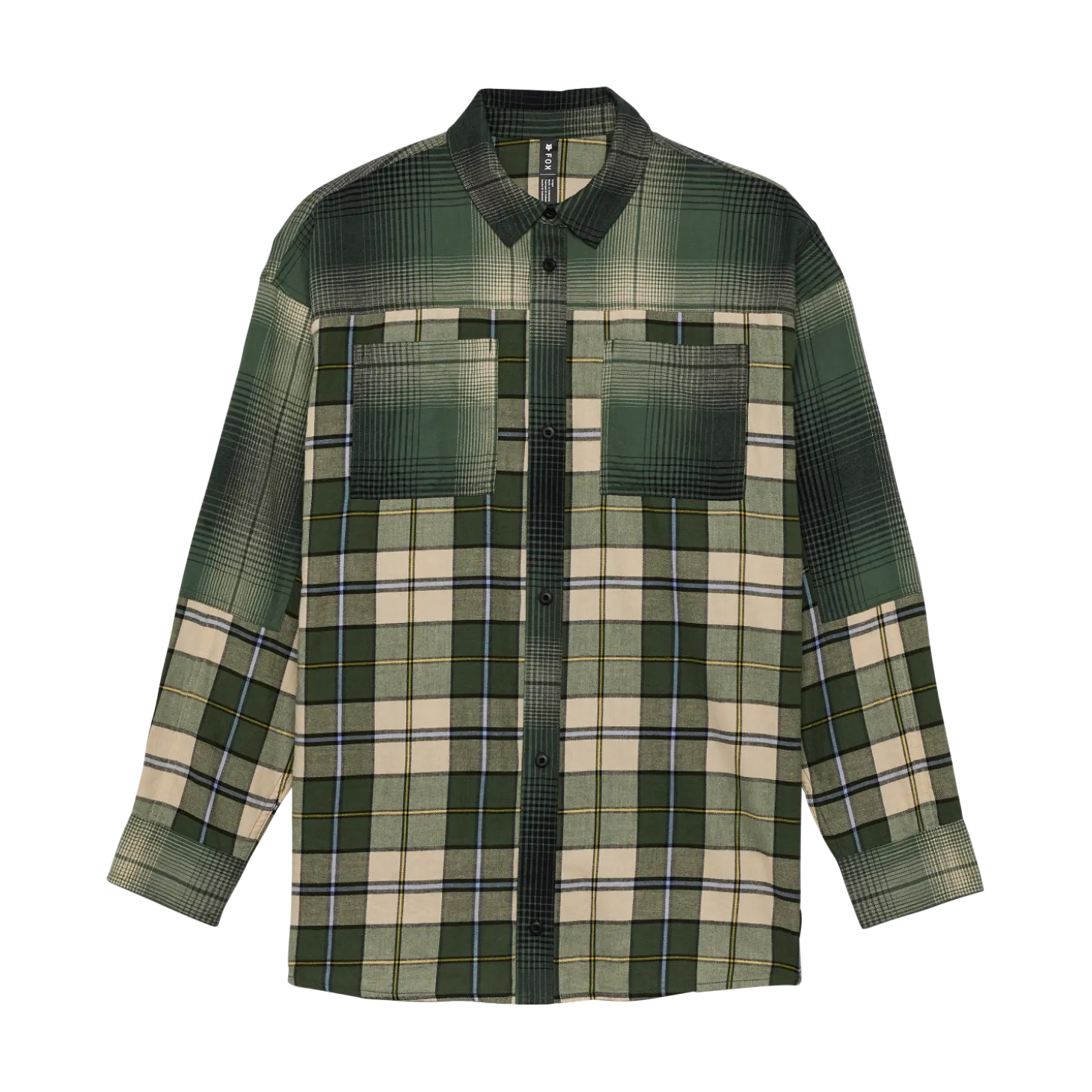 Oversized flanelshirt - Dames