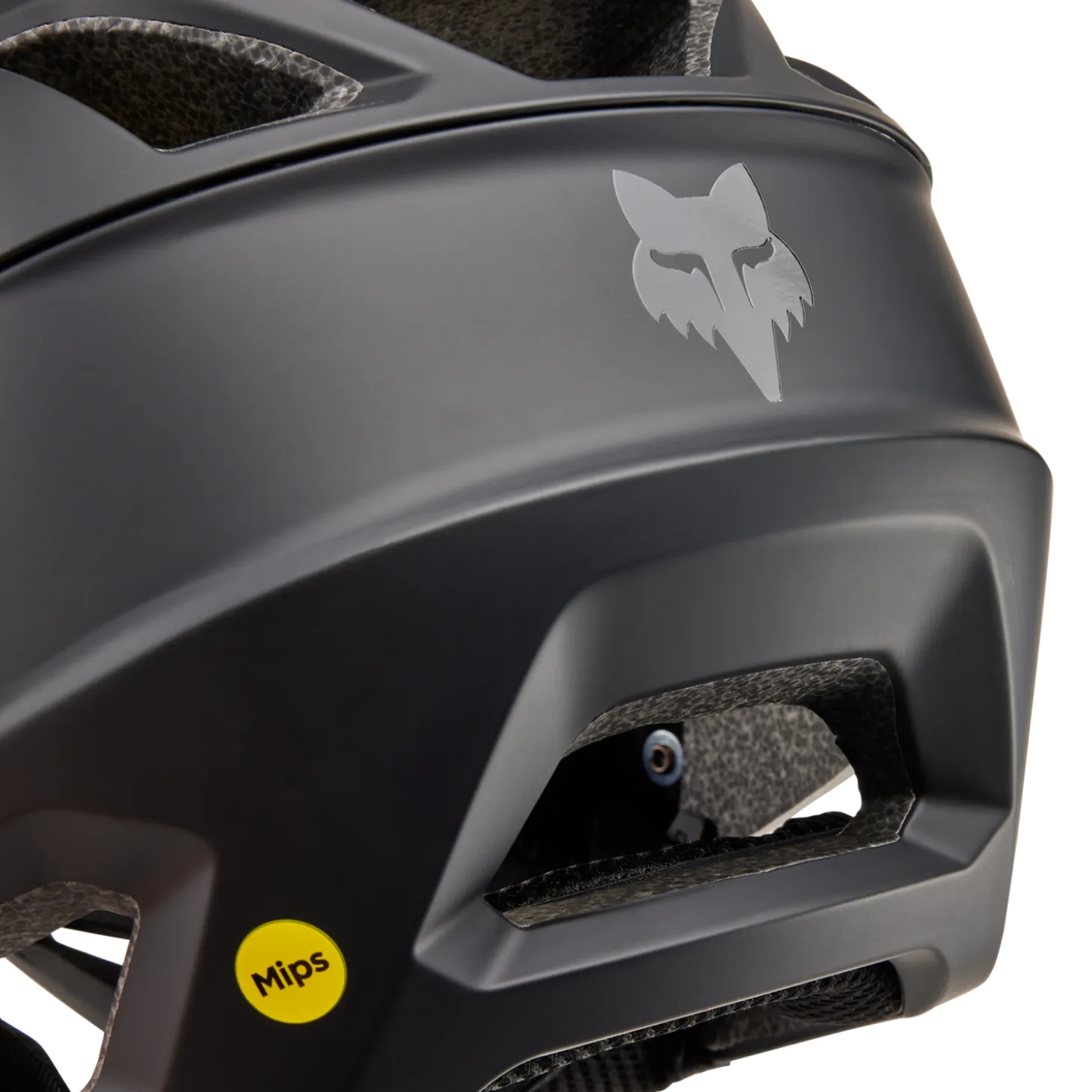 Proframe matzwarte helm