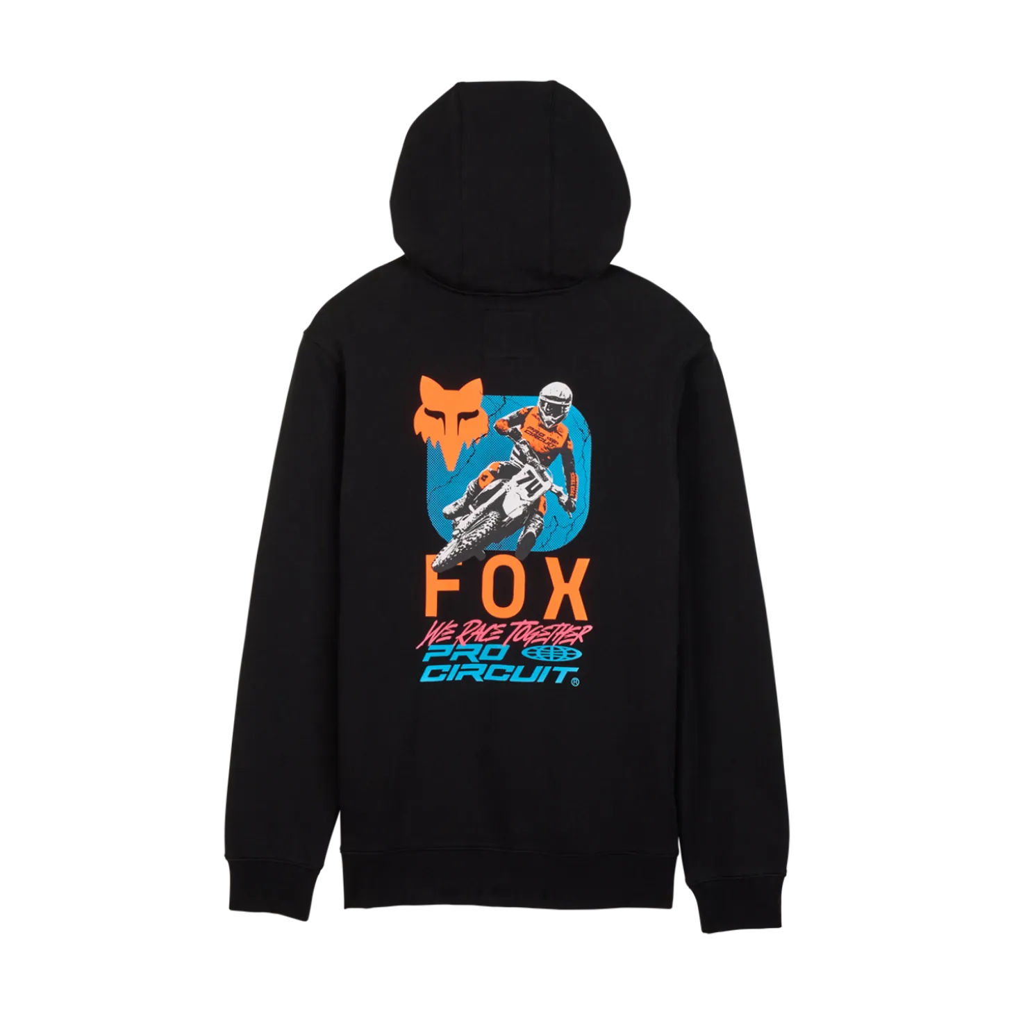 Pulloverhoodie Fox x Pro Circuit