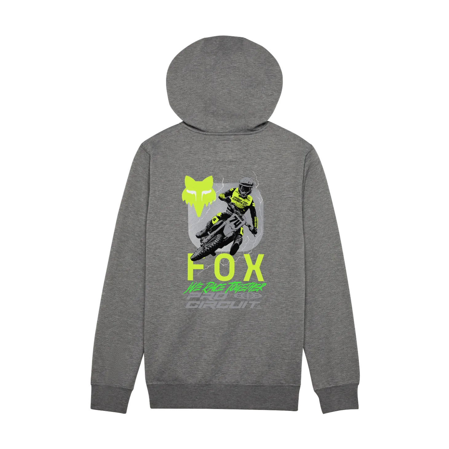 Pulloverhoodie Fox x Pro Circuit