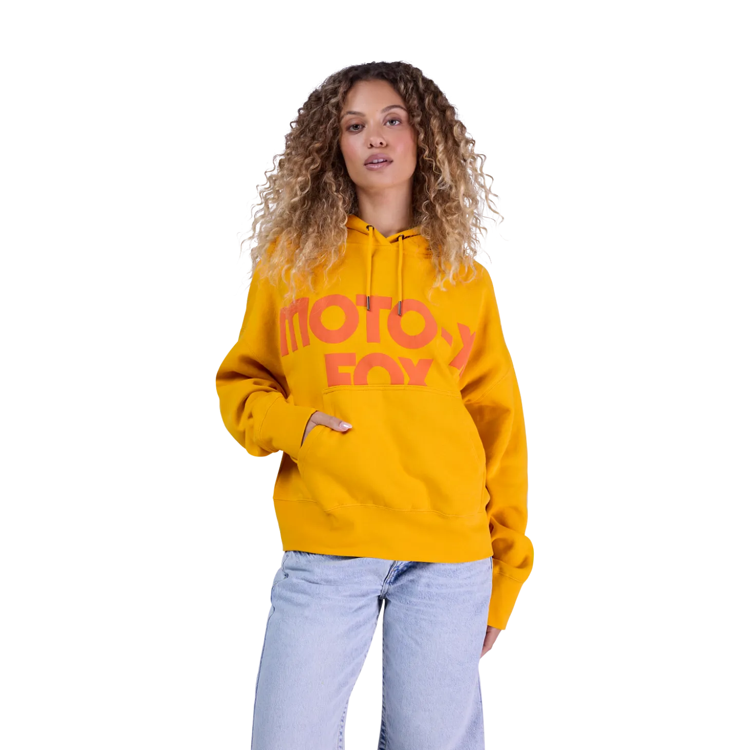 Pulloverhoodie Moto-X Oversized - Dames
