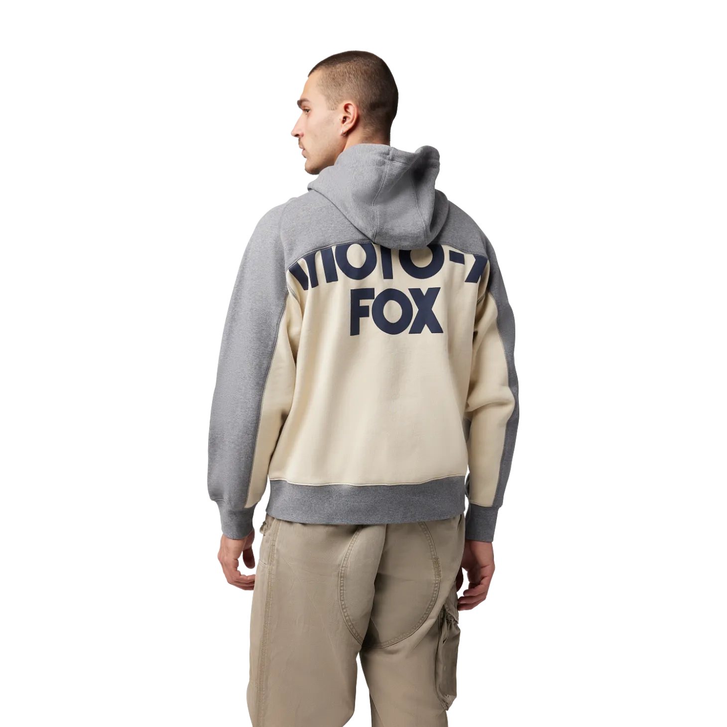 Pulloverhoodie Moto-X Oversized