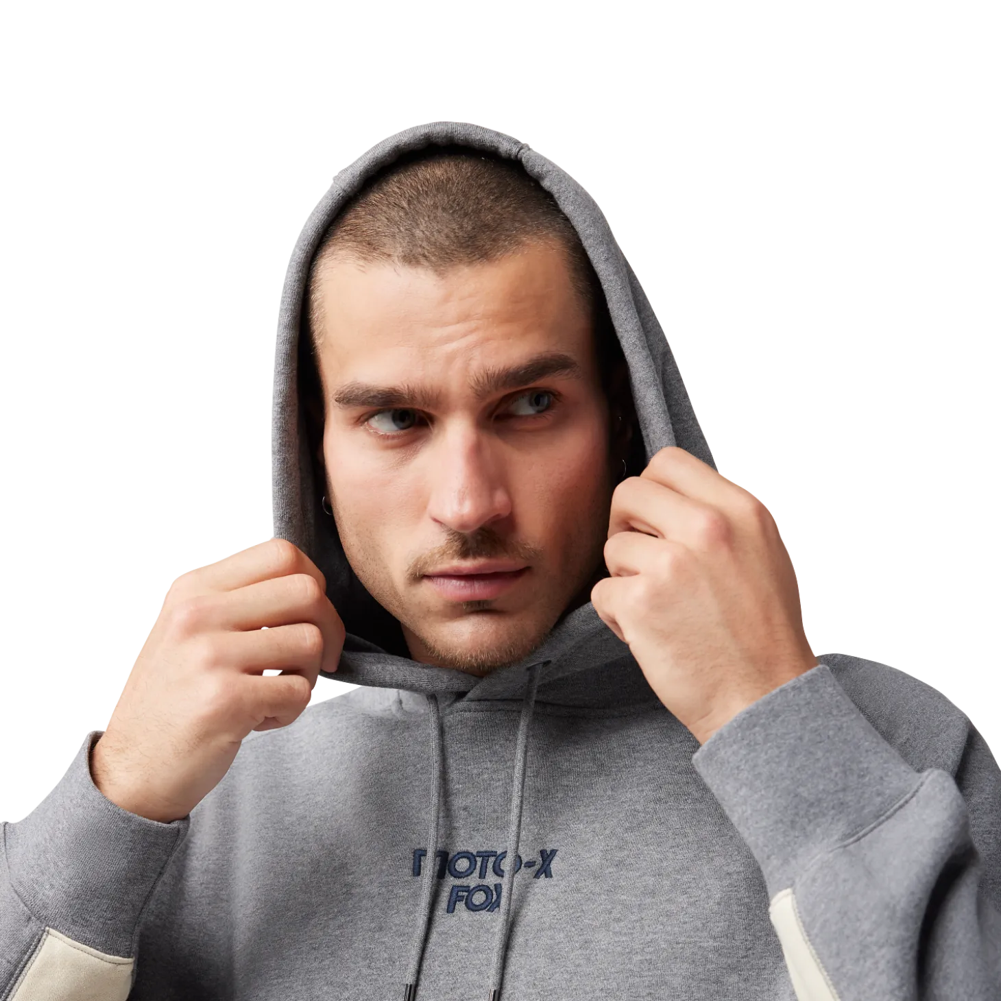Pulloverhoodie Moto-X Oversized