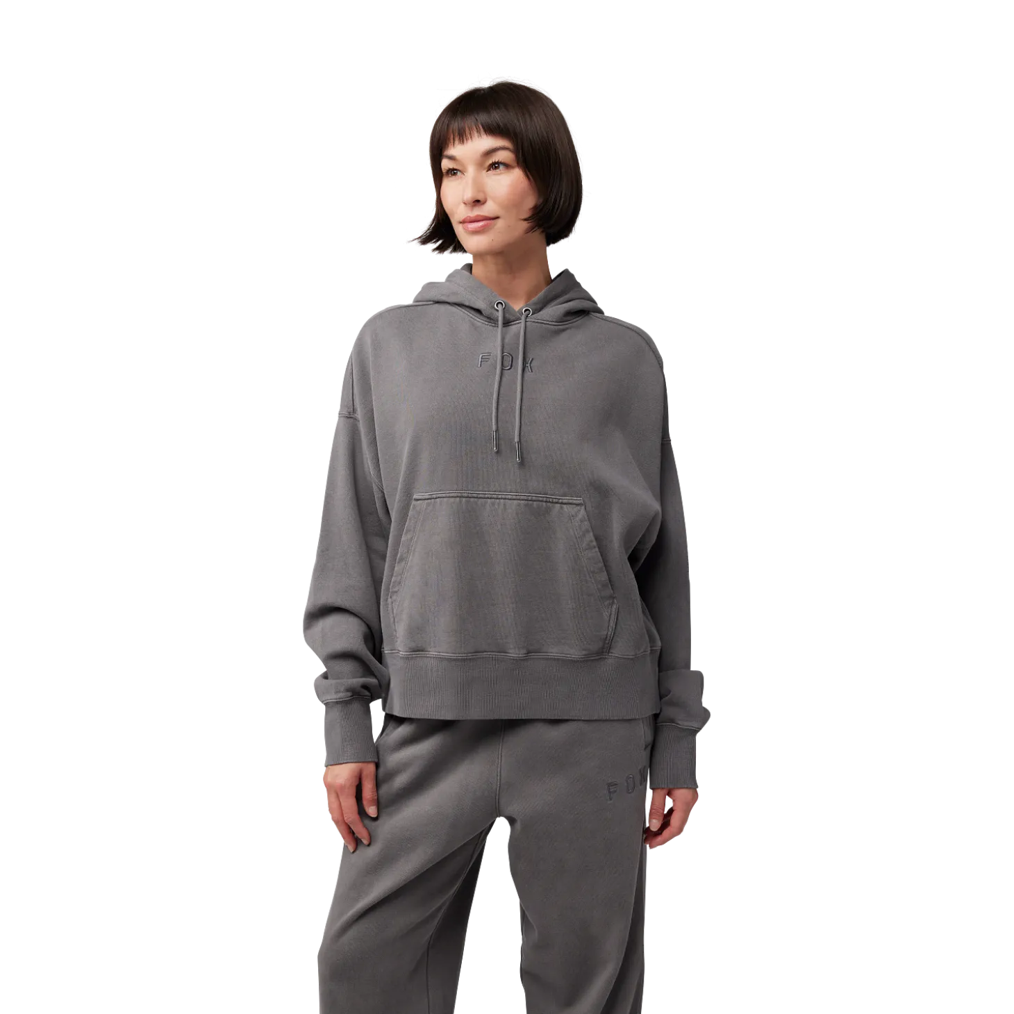Pulloverhoodie Wordmark Oversized - Dames
