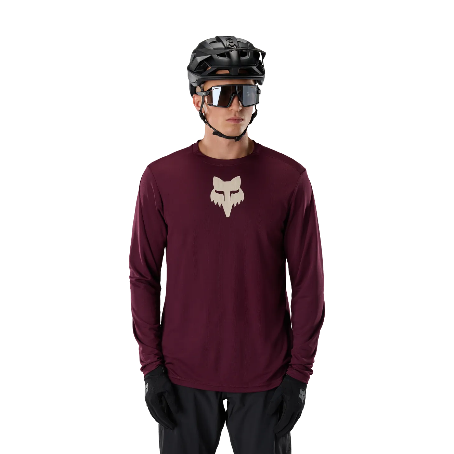 Ranger Fox Head Long Sleeve Jersey