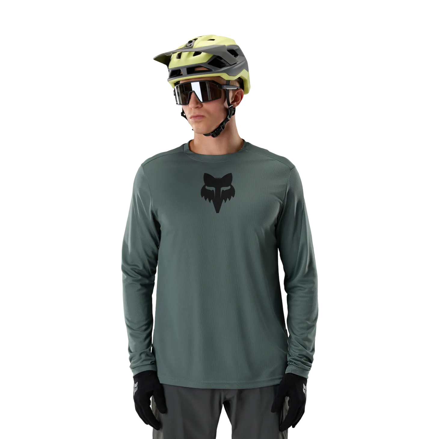 Ranger Fox Head Long Sleeve Jersey