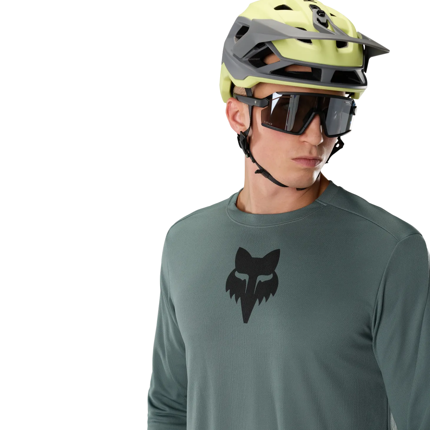 Ranger Fox Head Long Sleeve Jersey