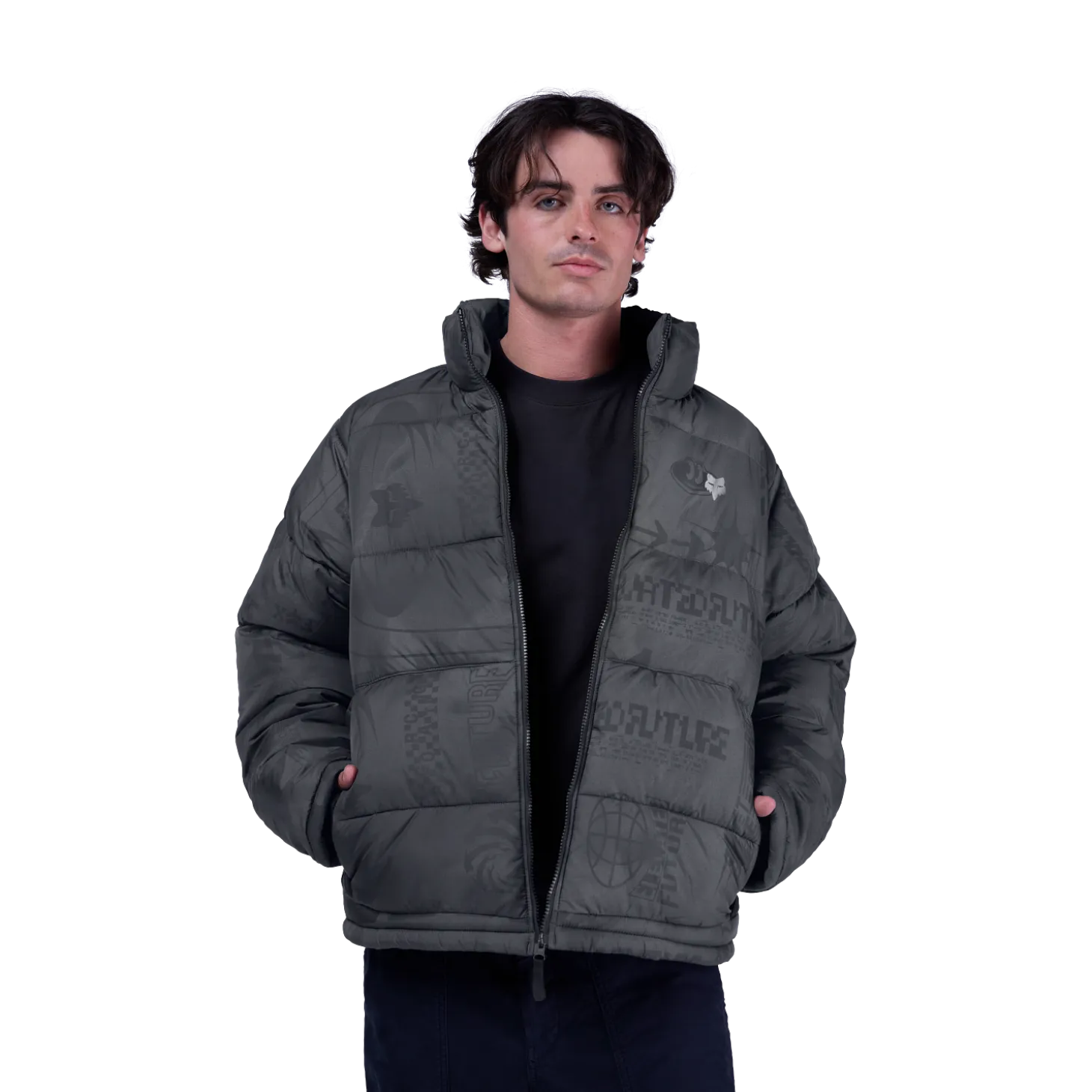 Ridgeway Hi-Loft Jacket met print