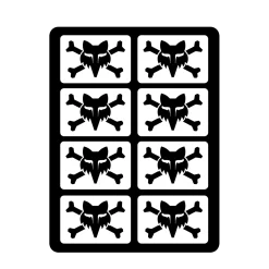 Set stickers Victory logo