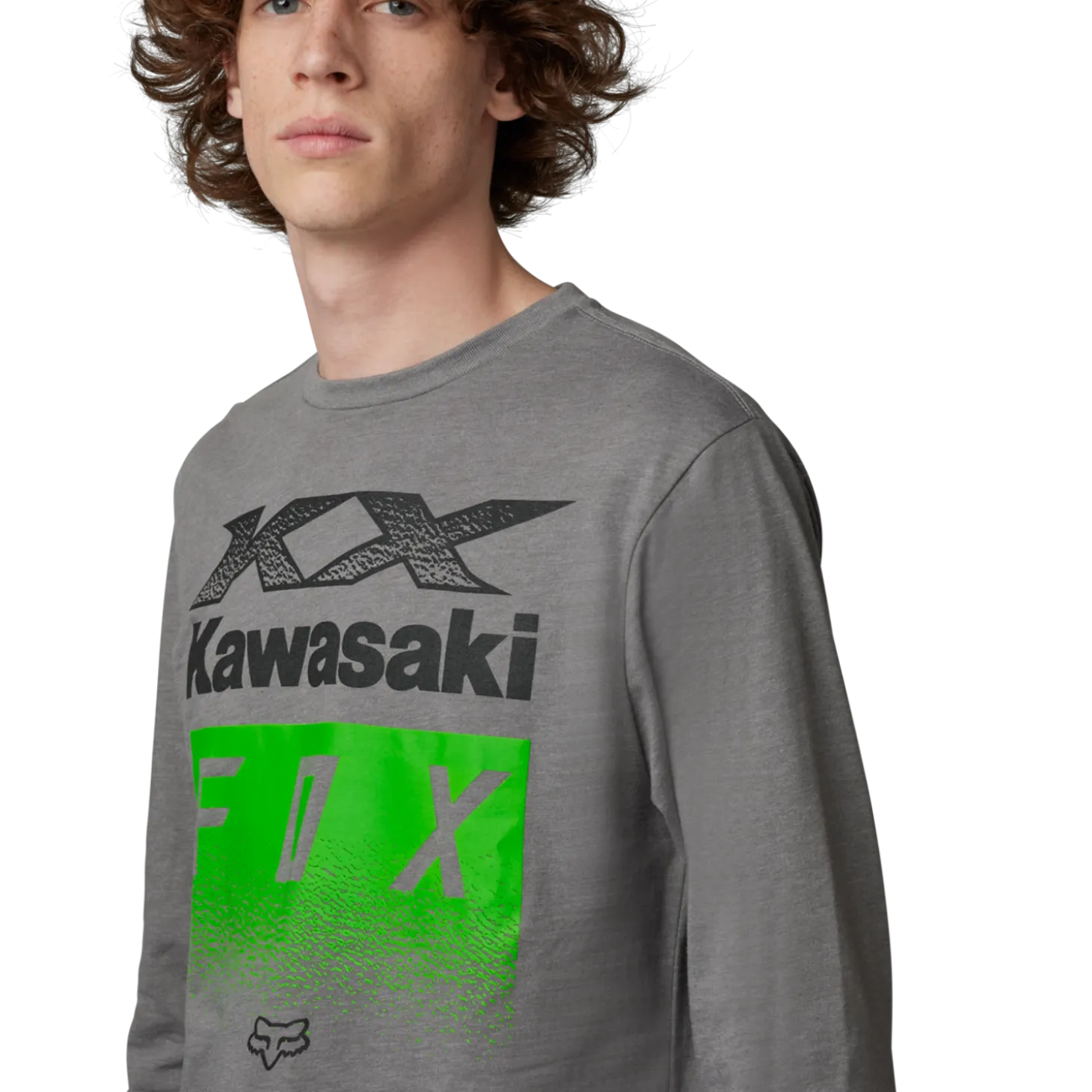 Shirt Met Lange Mouw Fox X Kawi Long Sleeve Premium Tee