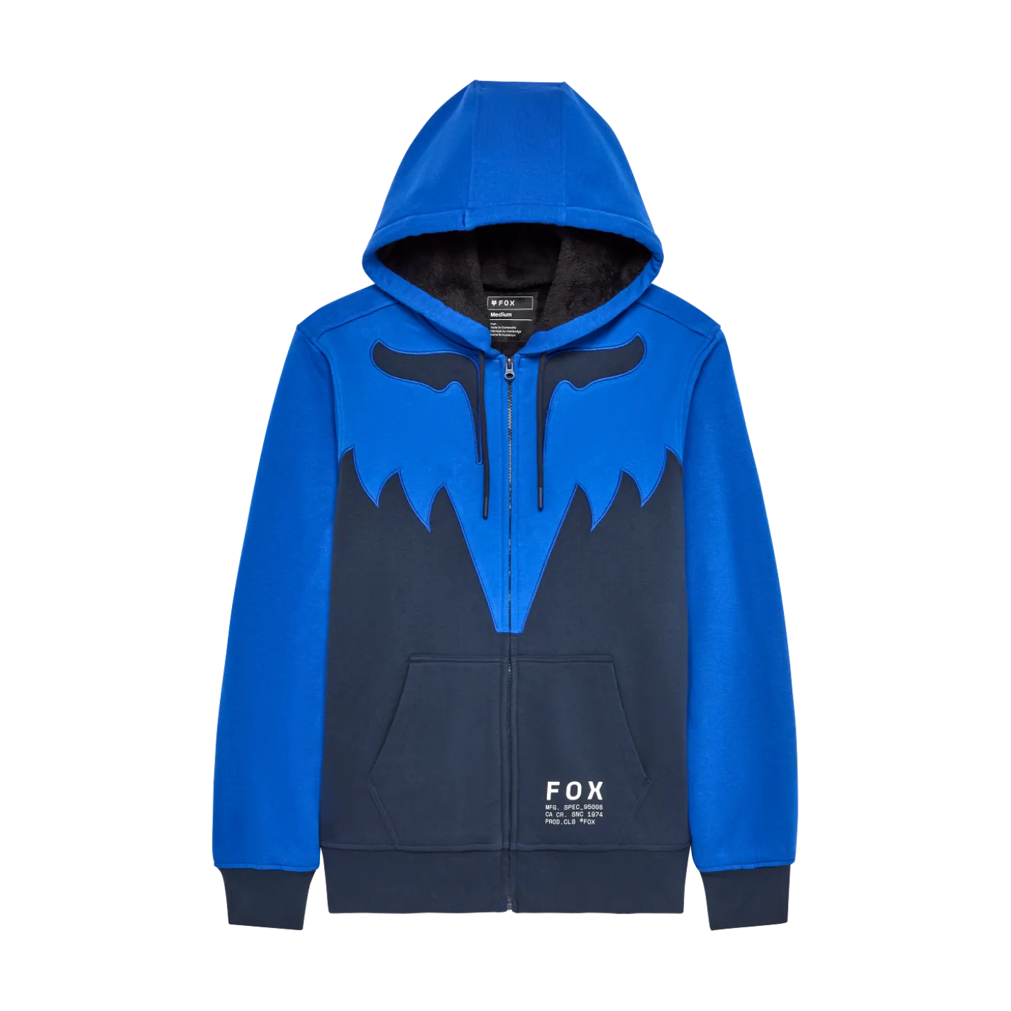 Spire Sasquatch hoodie met ritssluiting