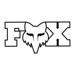 Sticker F Head X 3 inch