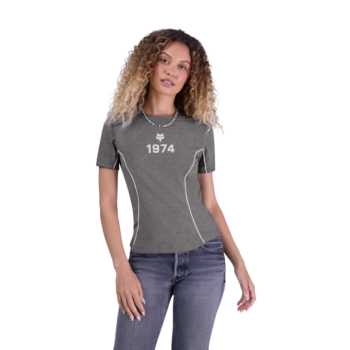 T-shirt met Moto-X pasvorm voor dames