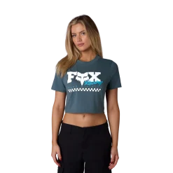 Women's Checker Baby Tee