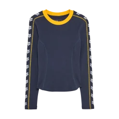 Womens Circa 74 Getailleerd T-shirt met lange mouwen