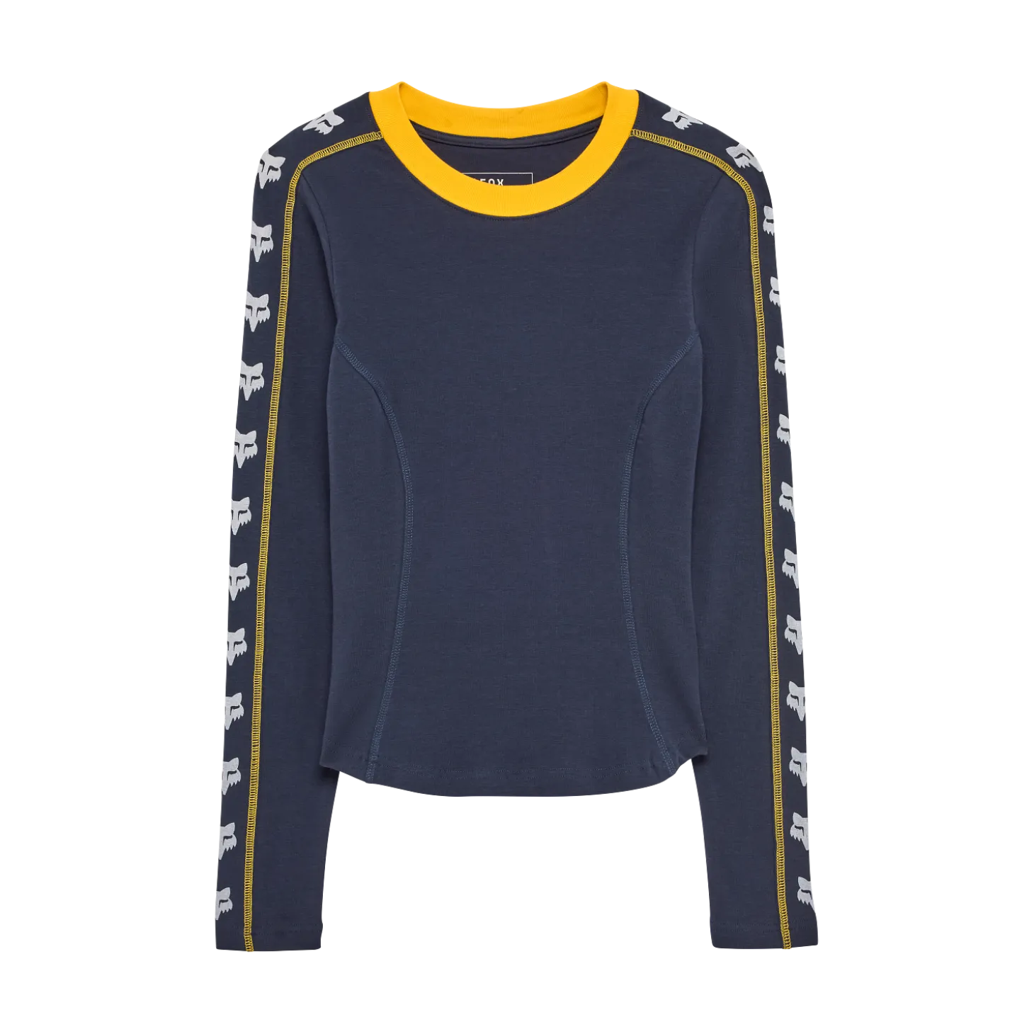 Womens Circa 74 Getailleerd T-shirt met lange mouwen