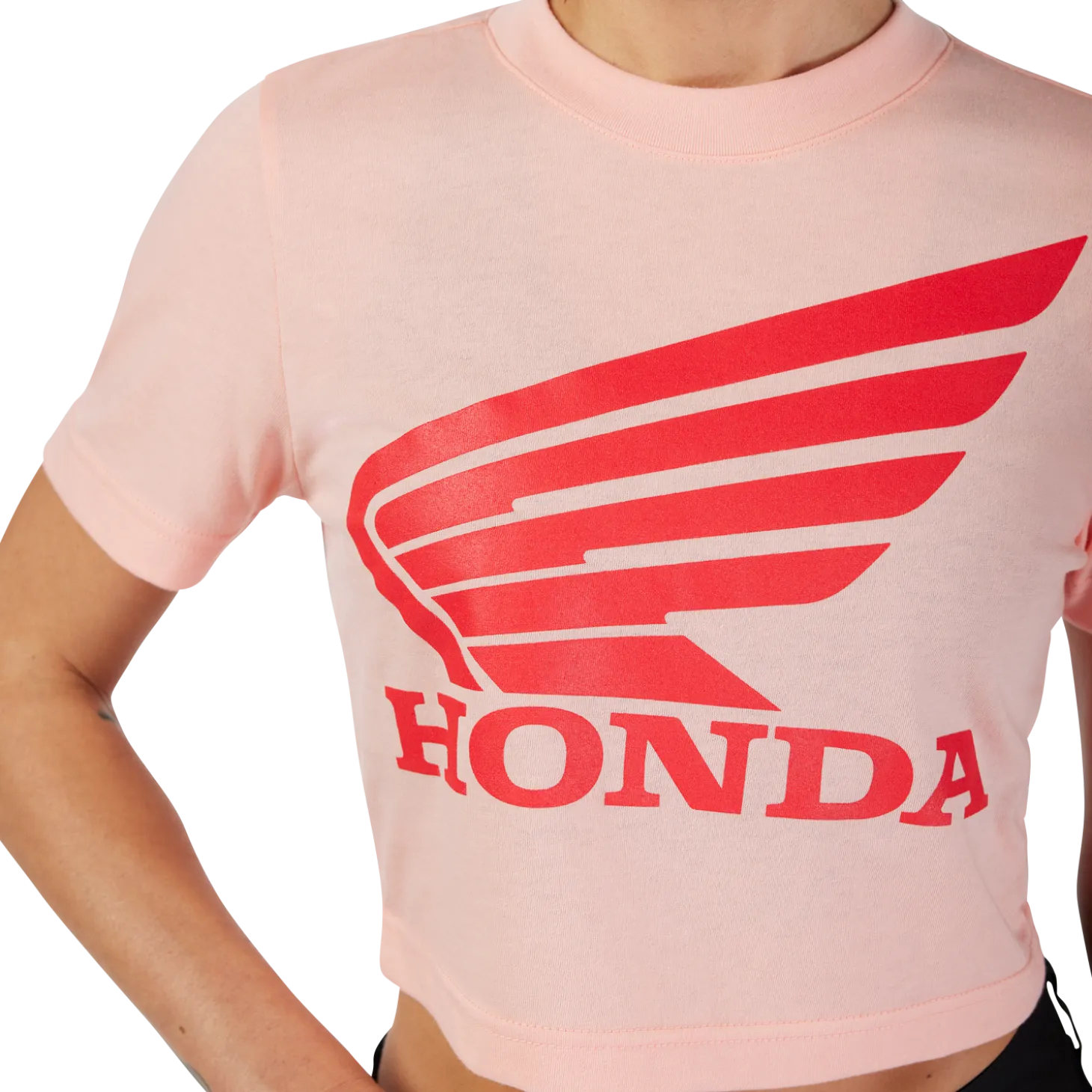 Womens Fox x Honda Baby Tee