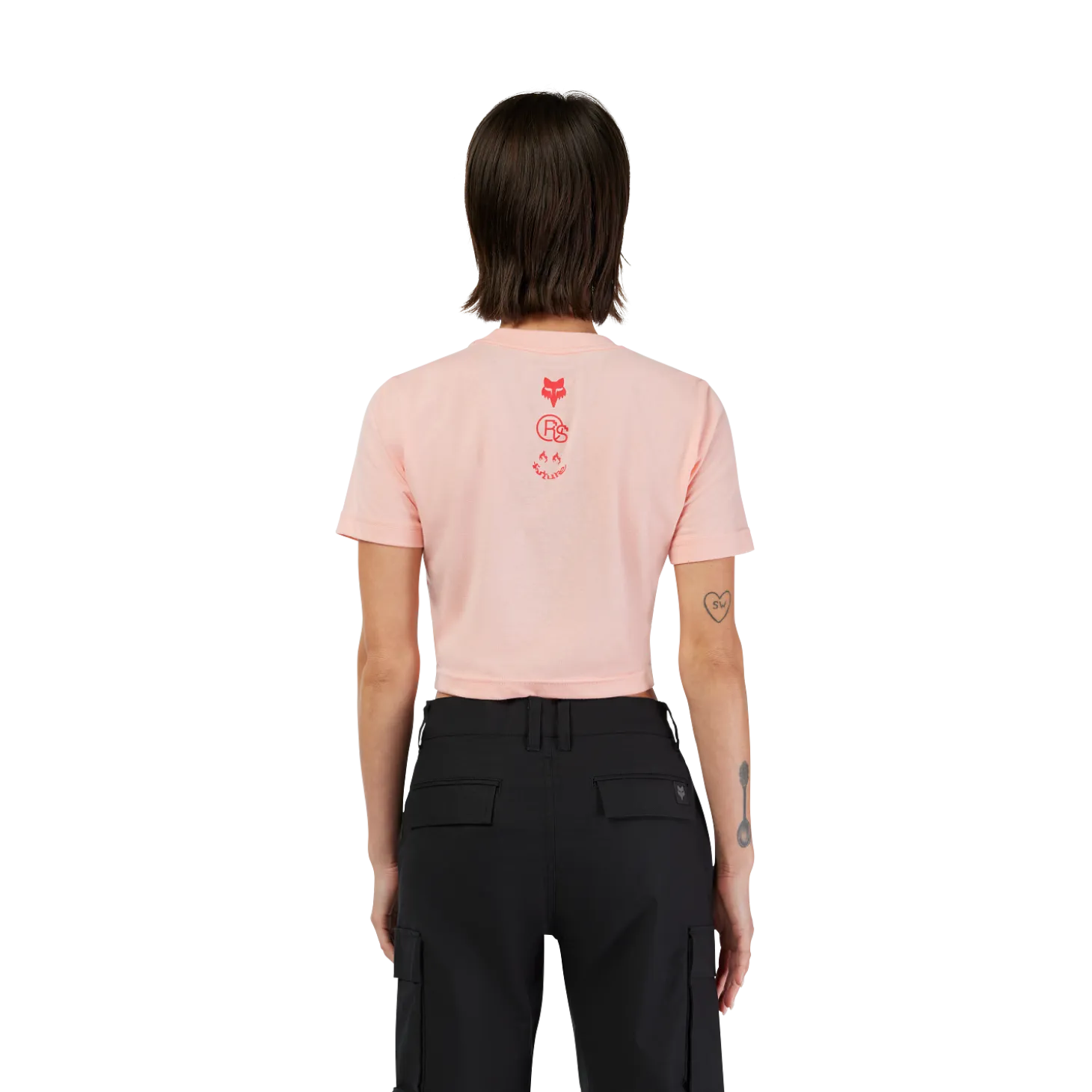 Womens Fox x Honda Baby Tee