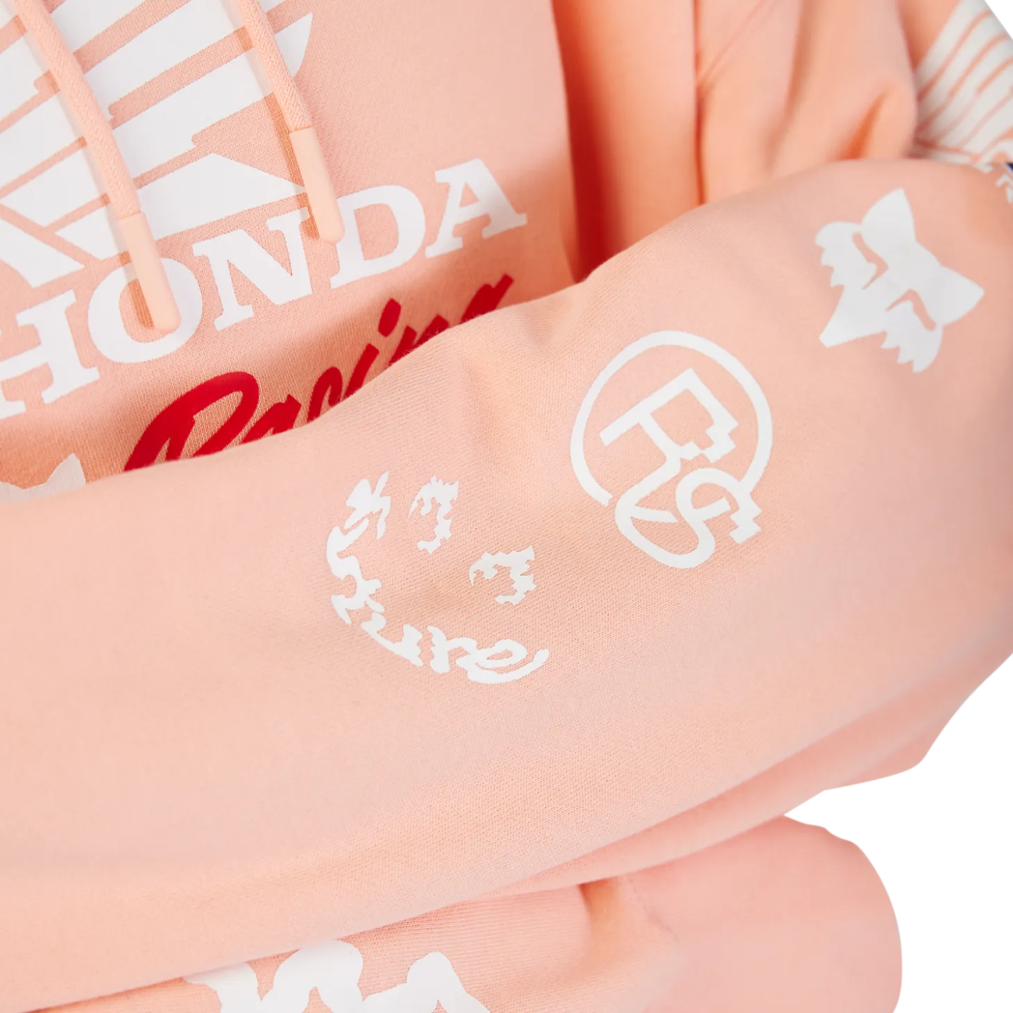 Womens Fox x Honda Oversized Pullover Hoodie